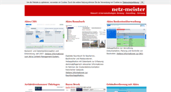 Desktop Screenshot of netz-meister.de